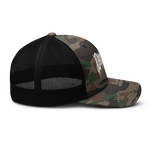DB Death Drip Logo Camouflage Trucker Hat