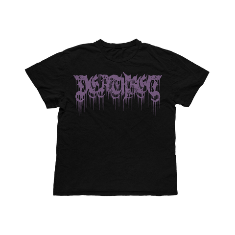 DB Halloween Logo Tee (Purple Ink)