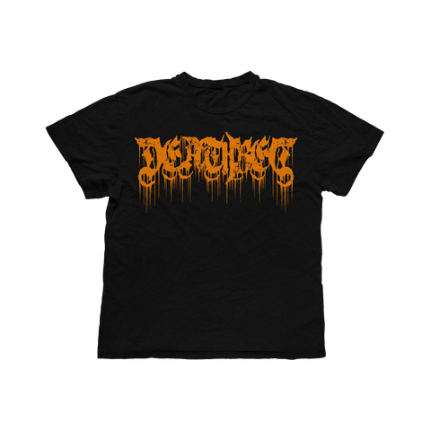 DB Halloween Logo Tee (Orange Ink)