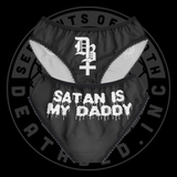 DB Satan Is My Daddy Womens Underwear